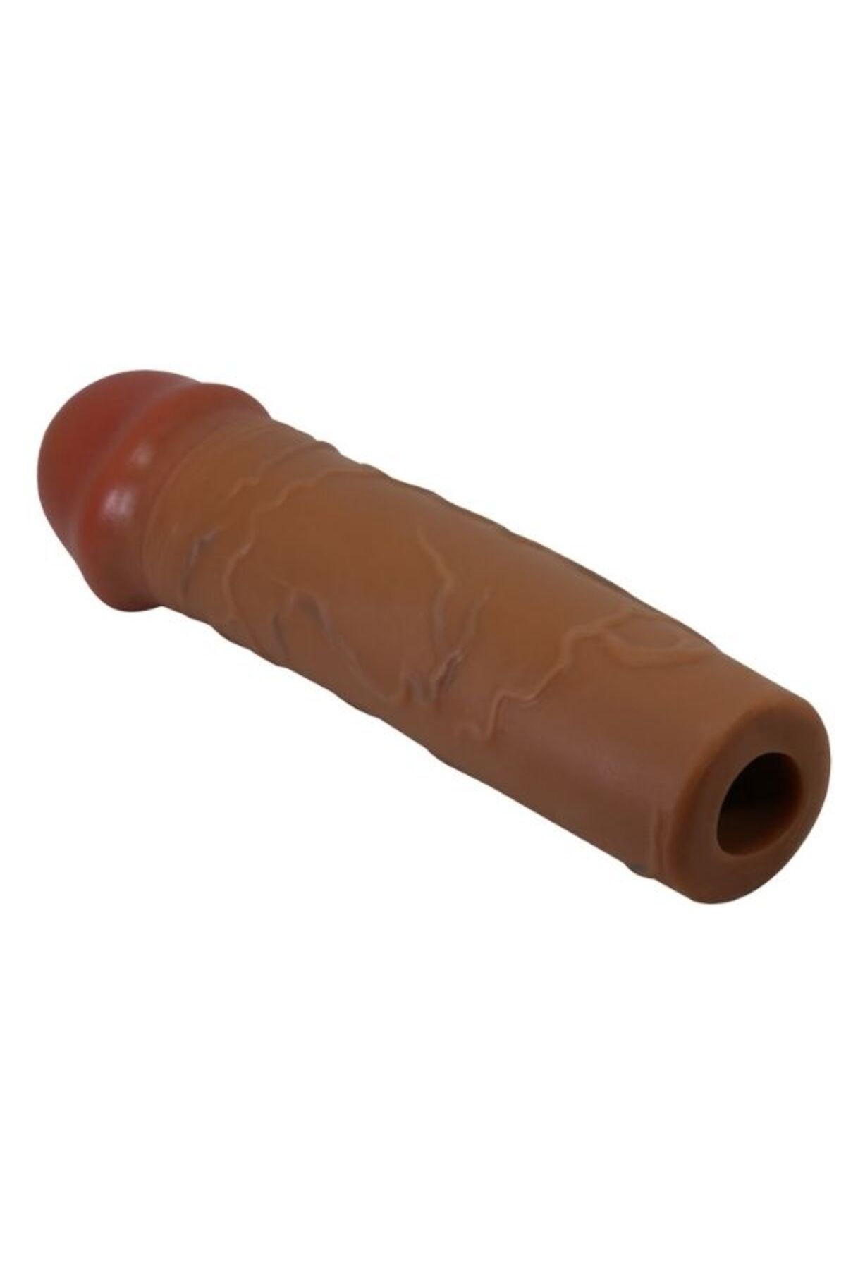 Nile Gerçek Hissiyatlı Uzatıcı Penis Kılıfı Brown - Görsel 4