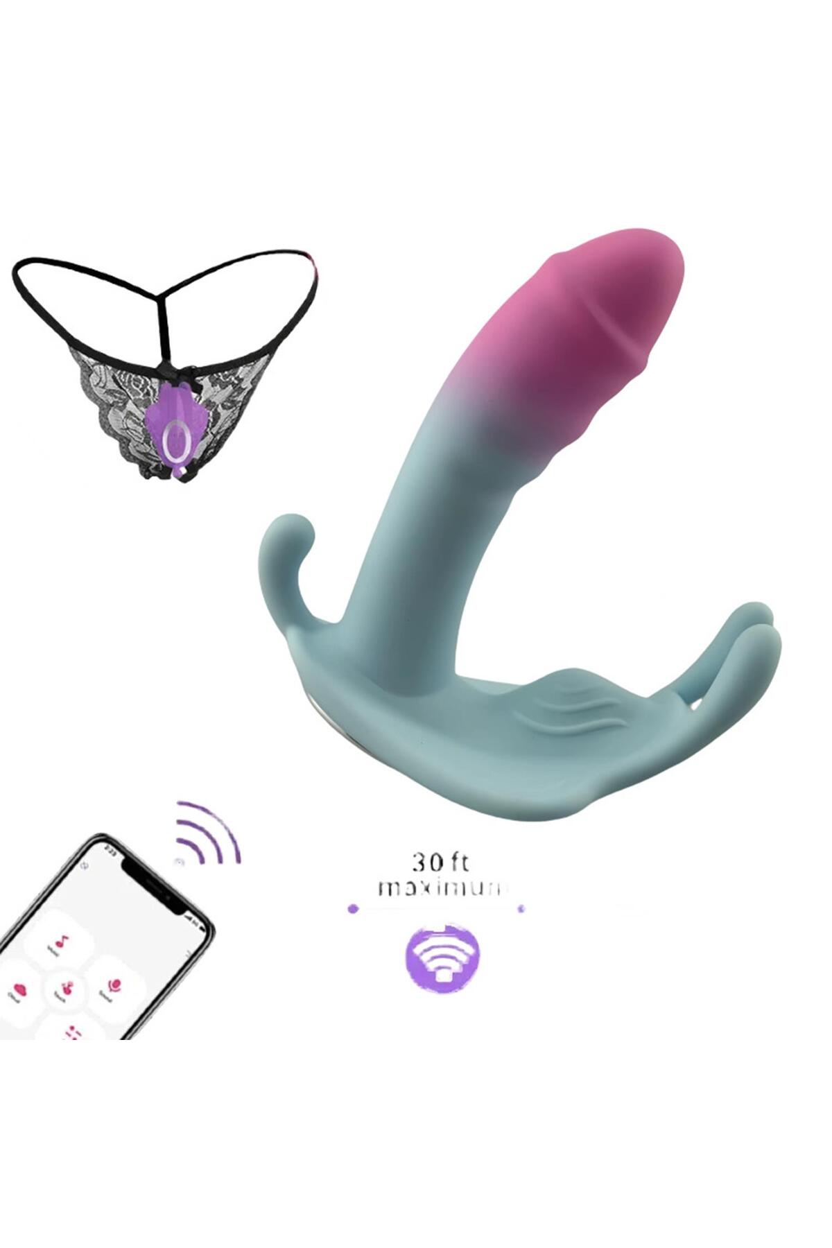 APP Kontrollü Giyilebilir G Noktası ve Klitoral Vibratörü - Görsel 2