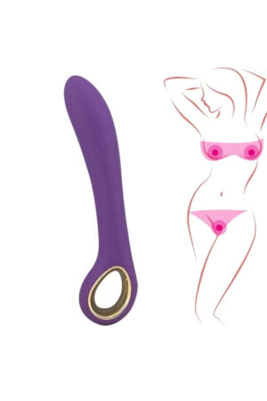 LICI Tutma Aparatlı Çok Amaçlı Kullanılabilir G-Spot Uyarıcı Vibratör - Mor