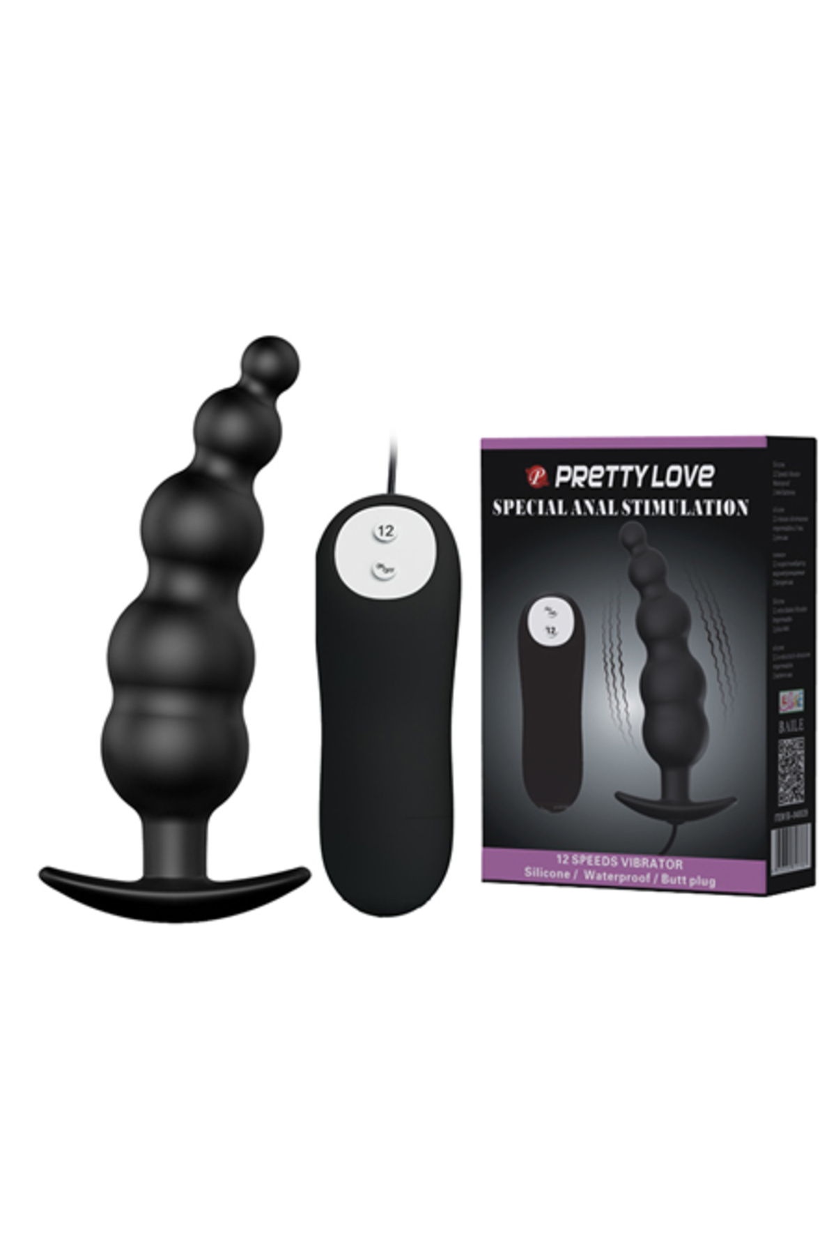 12 Titreşimli G-Spot Stimülatör Anal Vibratör Penis