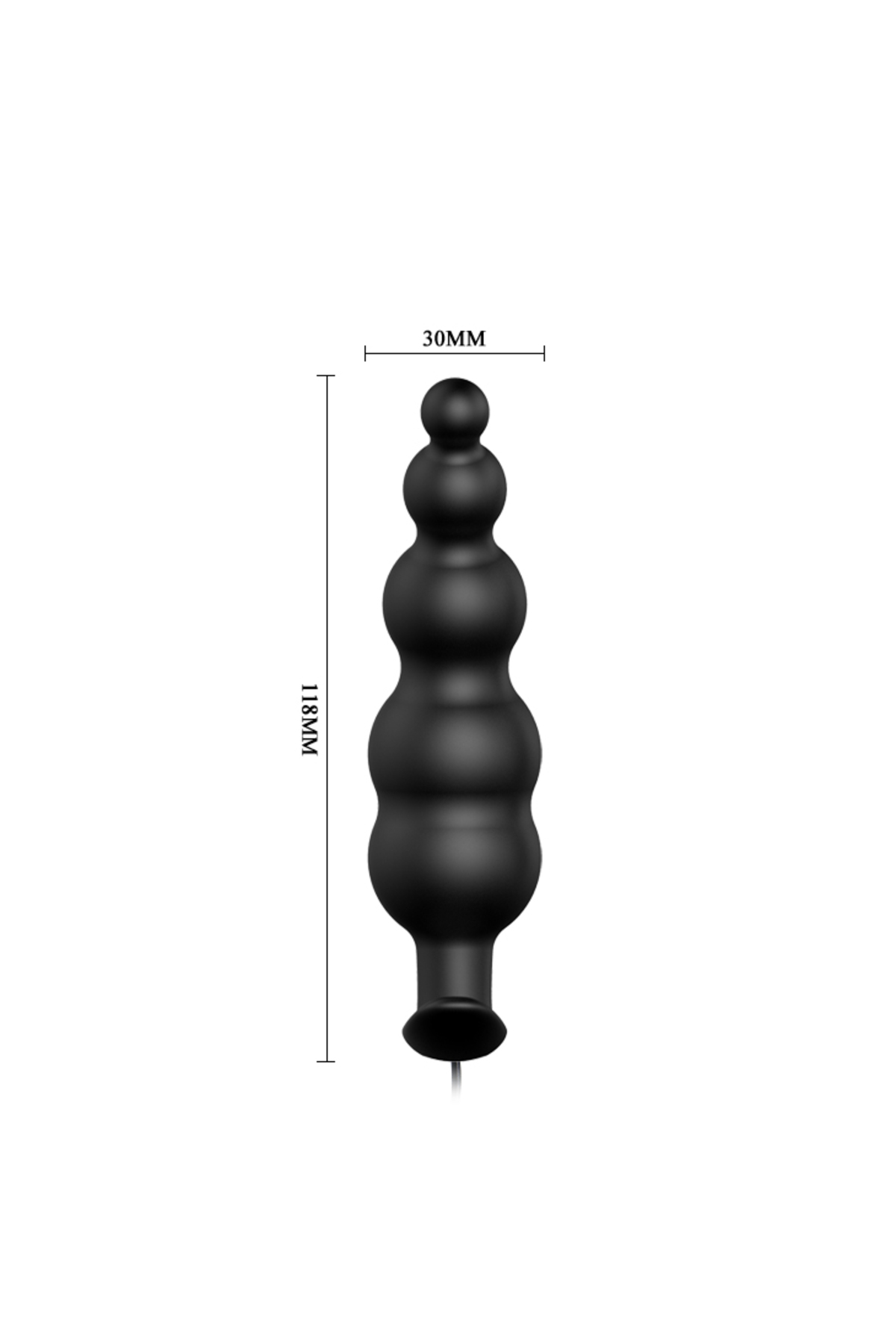 12 Titreşimli G-Spot Stimülatör Anal Vibratör Penis - Görsel 5