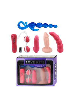 Beauty Kit 6 Parça Titreşimli Vibratör Set Anal Plug