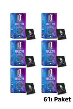 Q REFLECTİVE 6'LI PREZERVATİF 6'lı Paket