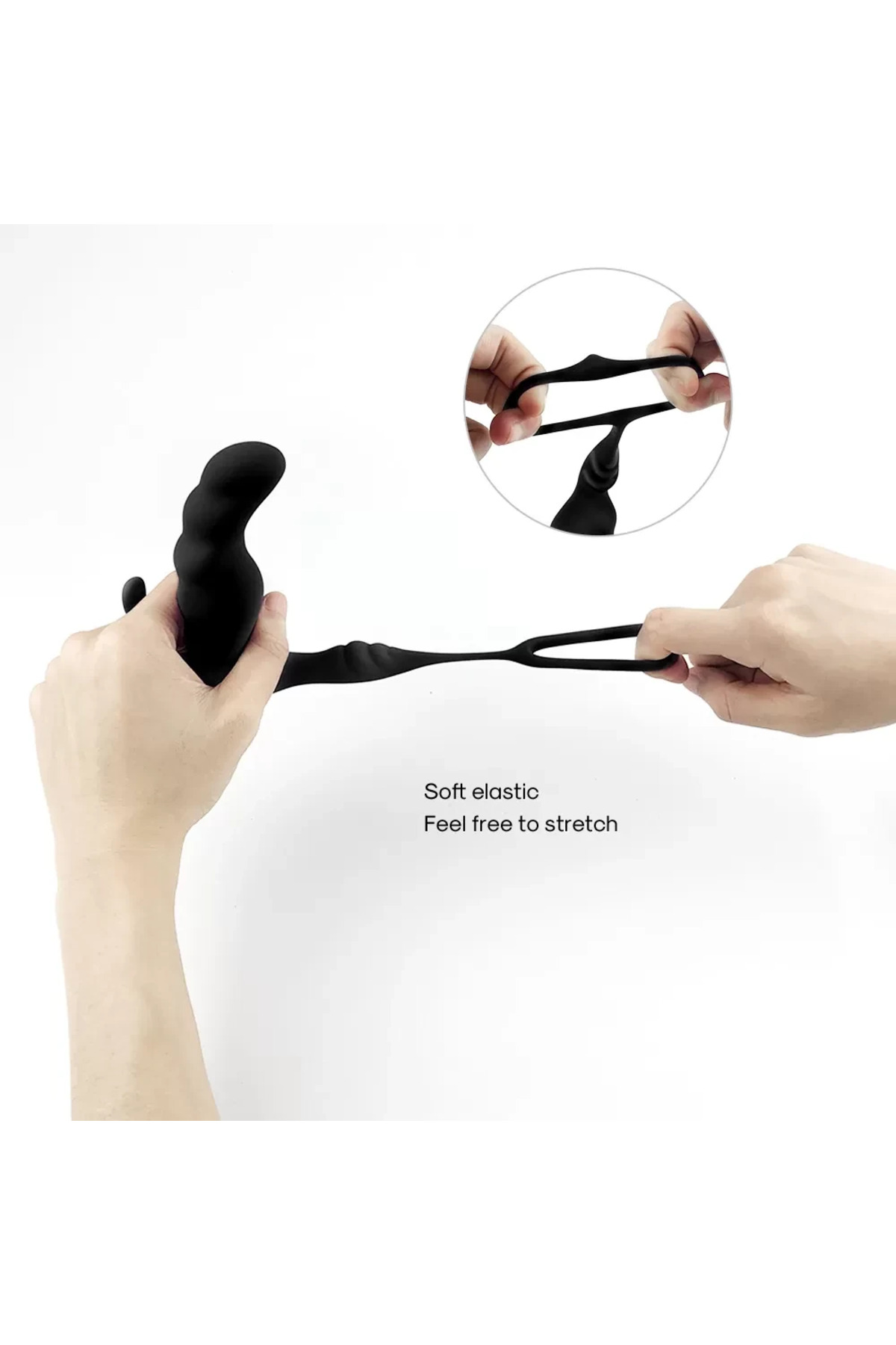 KNIGHT Kablosuz Kumandalı Penis Halkalı Masaj Vibratör - Görsel 5