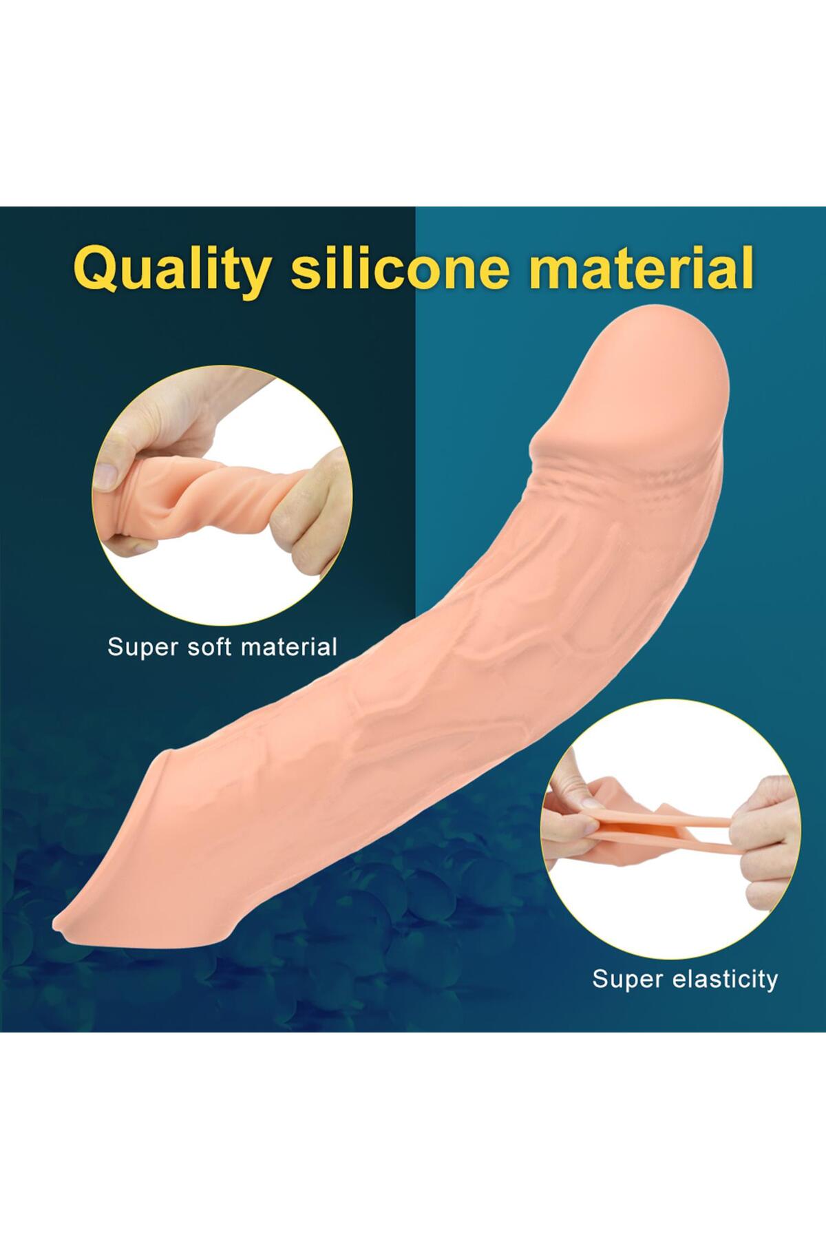 Titreşimli Uzaktan Kumandalı Penis Kılıfı - Görsel 4