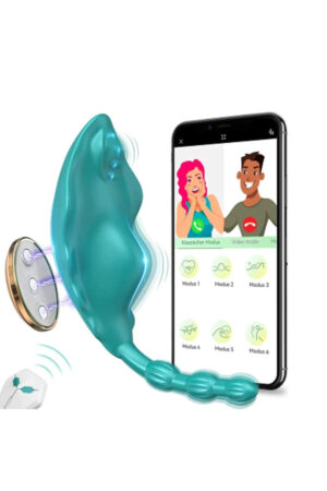 PRIME TOYS Telefon Kontrollü Manyetik Klipsli Külot İçi Giyilebilir Panty App 3 in 1 Vibratör