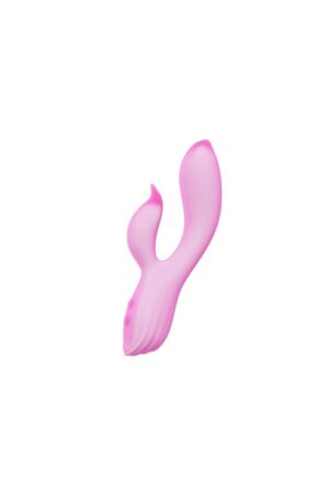 Pembe Tilki Çift Uyarımlı Silikon Rabbit Vibratör