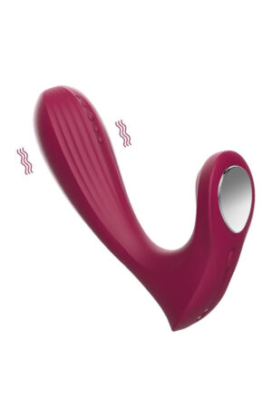 WHALE Klitoris ve G Spot Uyarıcı Giyilebilir 2 in 1 Panty Vibratör