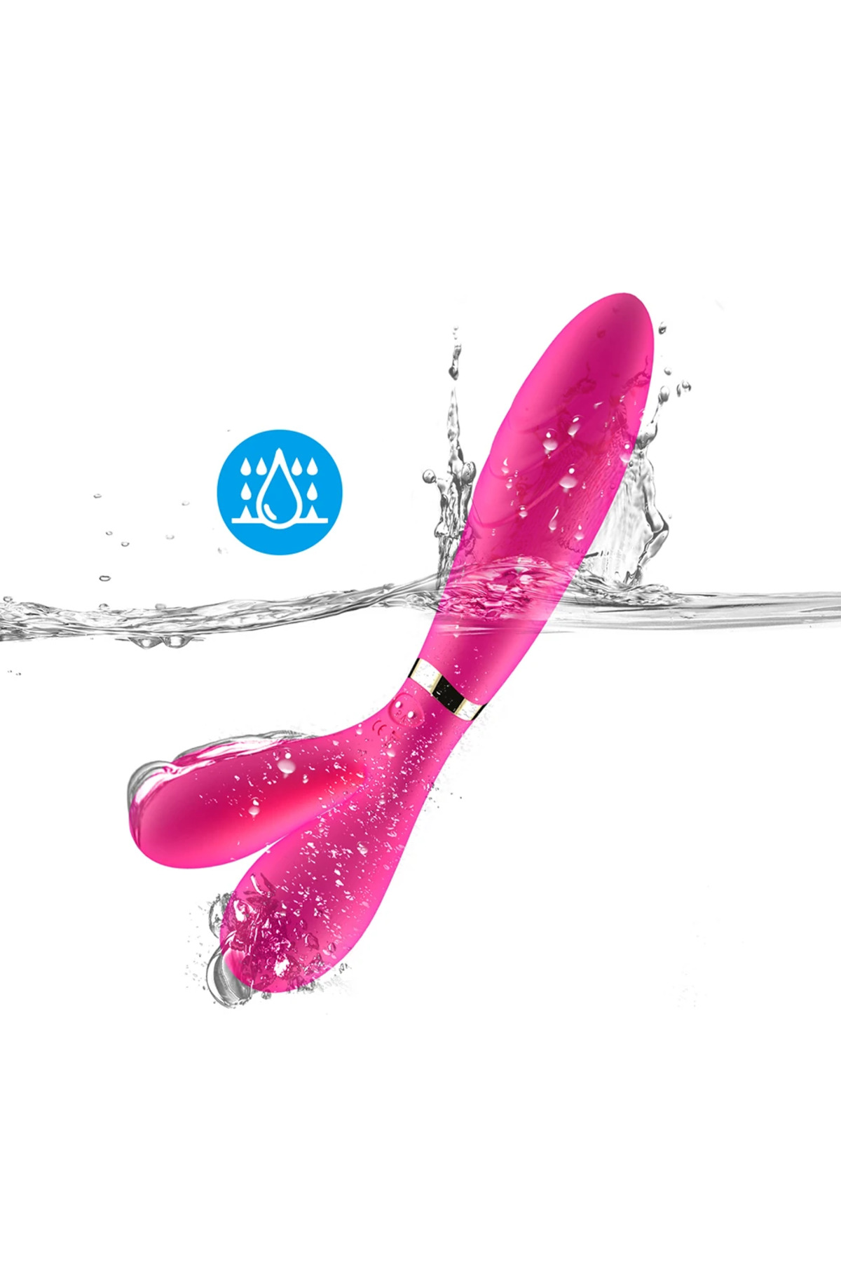 PRIME TOYS Y-Wand Şarjlı Güçlü Titreşimli Bükülebilir G Nokta ve Klitoris Uyarıcı Masaj Vibratör - Görsel 6