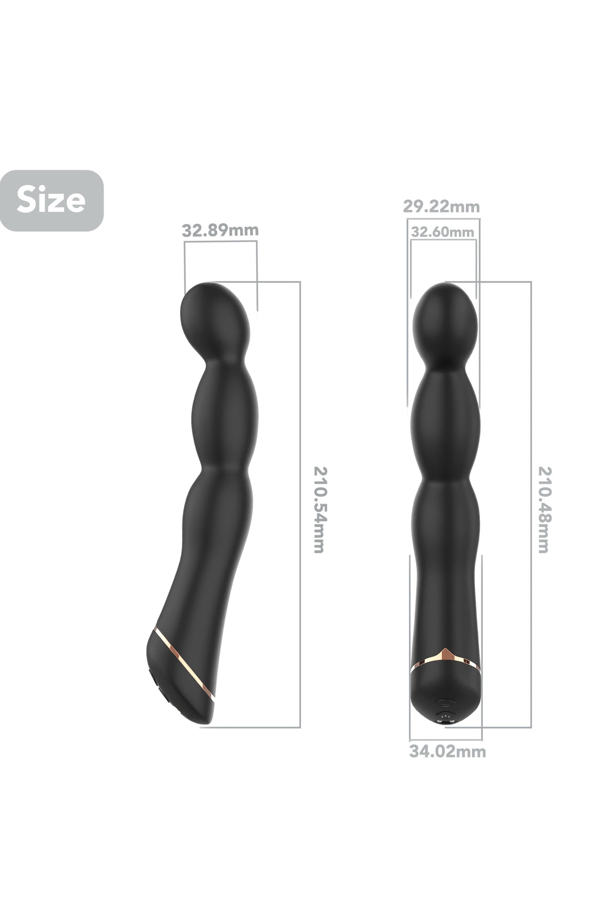 PRIME TOYS Knot Şarjlı G Nokta ve Klitoris Uyarıcı Boğumlu Anal Vibratör - Görsel 7