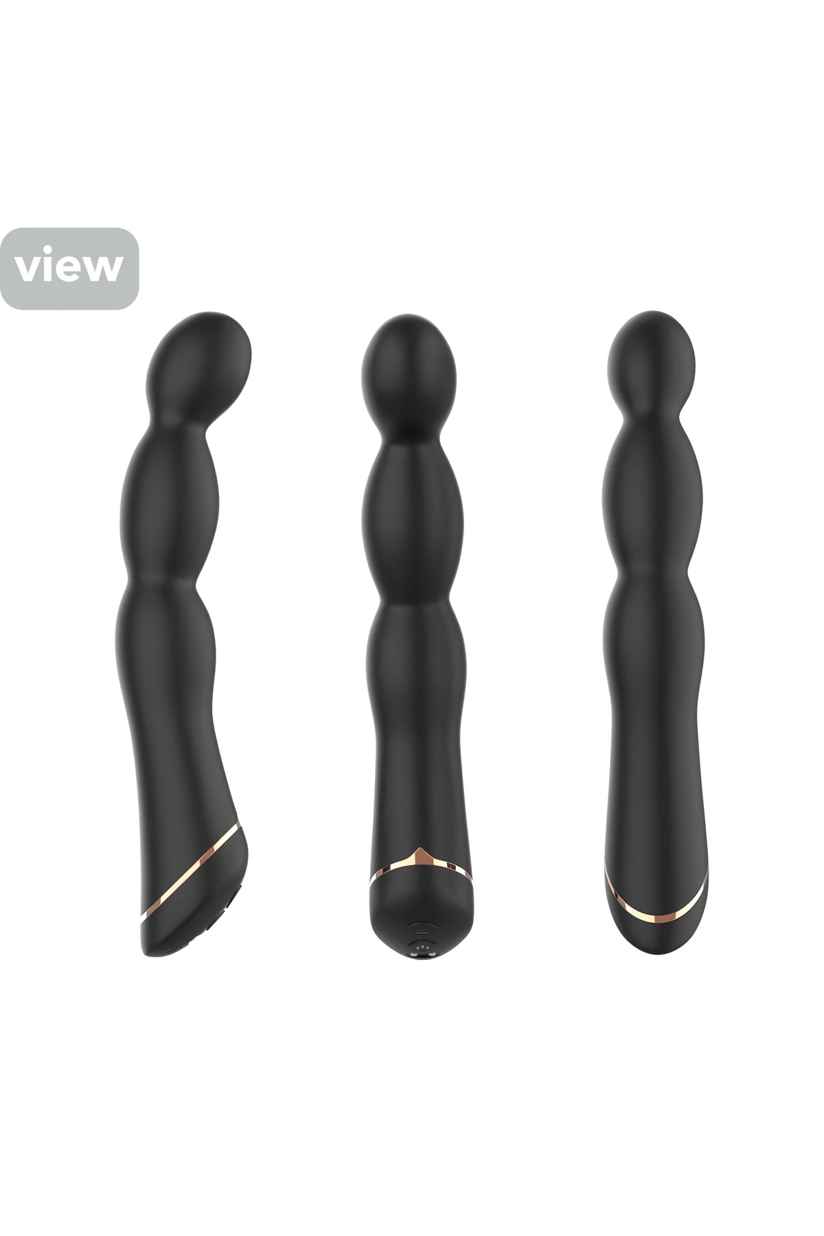 PRIME TOYS Knot Şarjlı G Nokta ve Klitoris Uyarıcı Boğumlu Anal Vibratör - Görsel 8