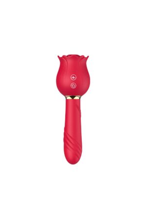 Pembe Tilki Gül Başlıklı Çift Taraflı Emiş Titreşim Vibratörü