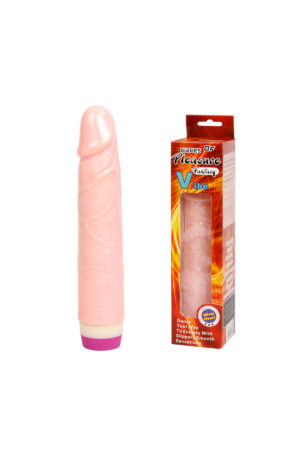 Pleasure 21cm Titreşimli Realistik Vibratör Gerçekci Penis Dildo
