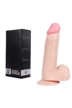Strong 20 CM Süper Gerçekçi Vantuzlu Kalın Realistik Penis Dildo
