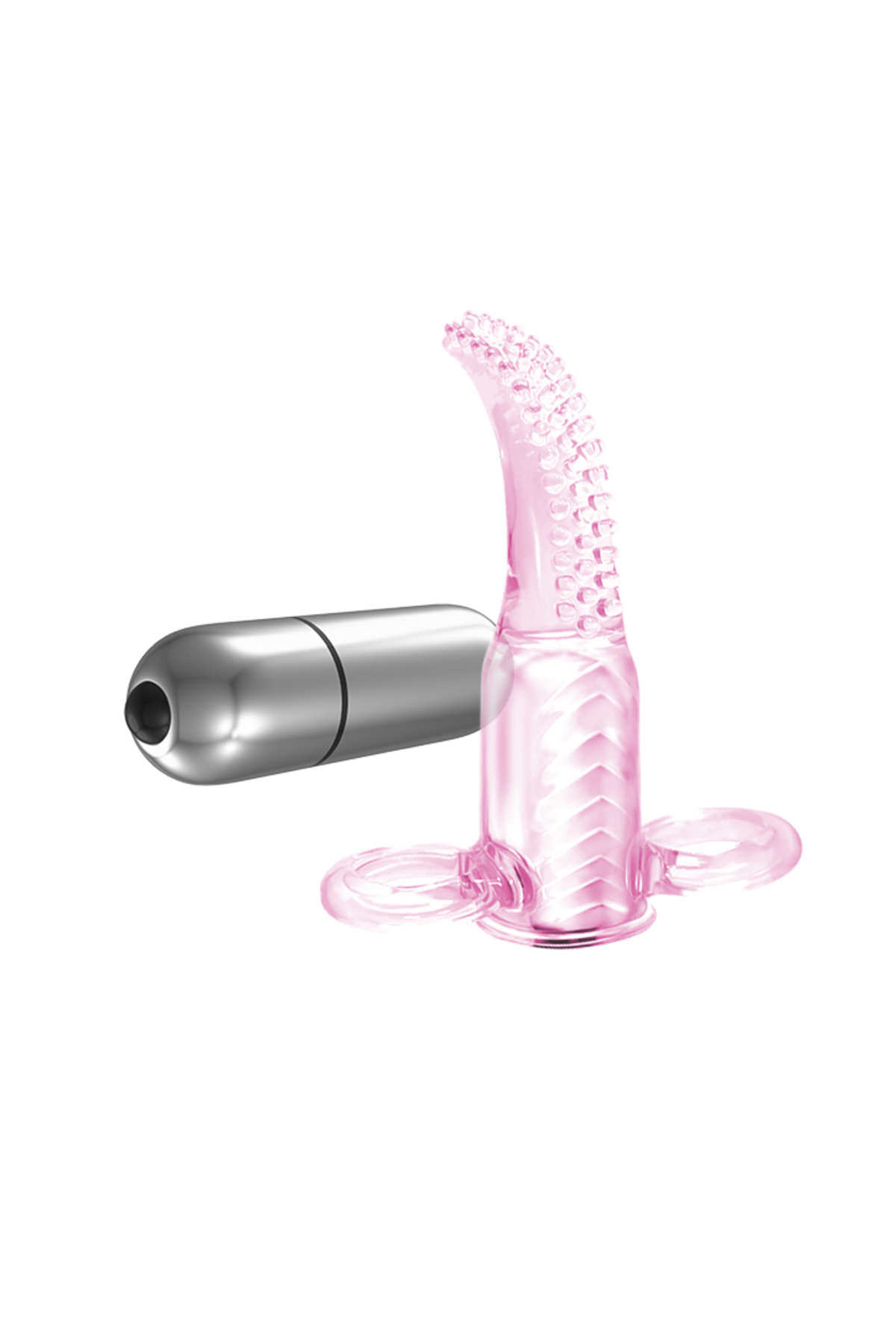10 Titreşimli Teknolojik Vibratör Vajinal Klitoral Mastürbatör - Görsel 5