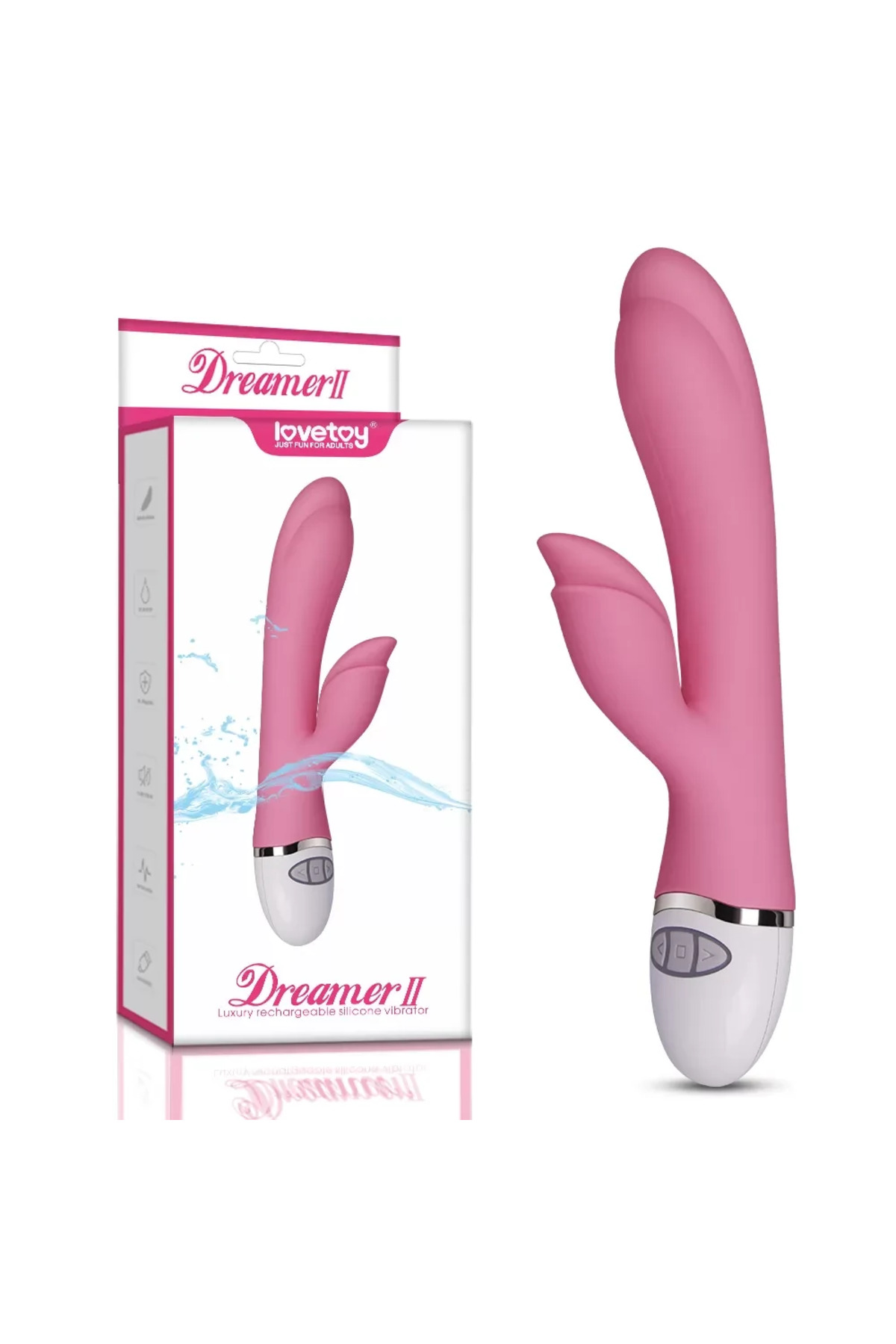 7 Modlu Şarjlı Klitoris Uyarıcılı Vibratör - Dreamer II Rechargeable Vibratör