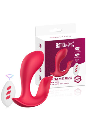 PRIME TOYS Paname Pro Şarjlı Uzaktan Kumandalı Klitoris G Nokta Uyarıcı 2 in 1 Giyilebilir Vibratör