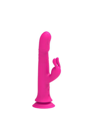 RAIN LOVE İleri Geri ve 360° Rotasyon Hareketli Su Geçirmez Vantuzlu Rabbit Vibratör