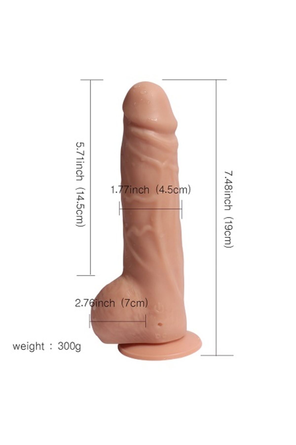 Uzaktan Kumandalı Titreşimli Teknolojik Vibratör Realistik Penis - Görsel 3