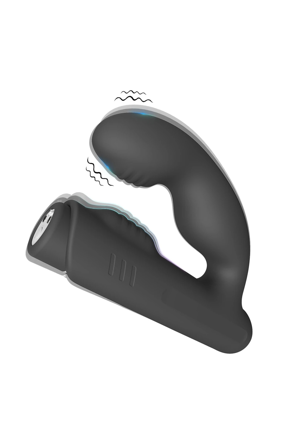 Gladiator Şarjlı Çıkarılabilir Bullet Motorlu 2 in 1 Perine ve Uyarıcı Vibratör - Görsel 8