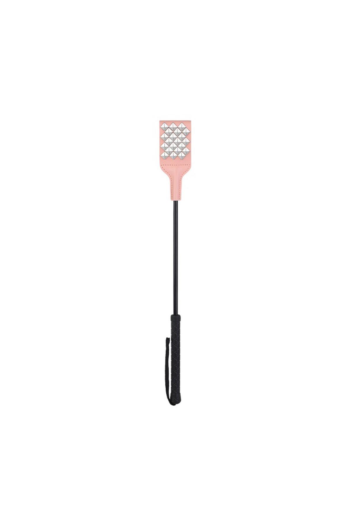 Deri Uçlu Fantezi Paddle Pembe - Görsel 2