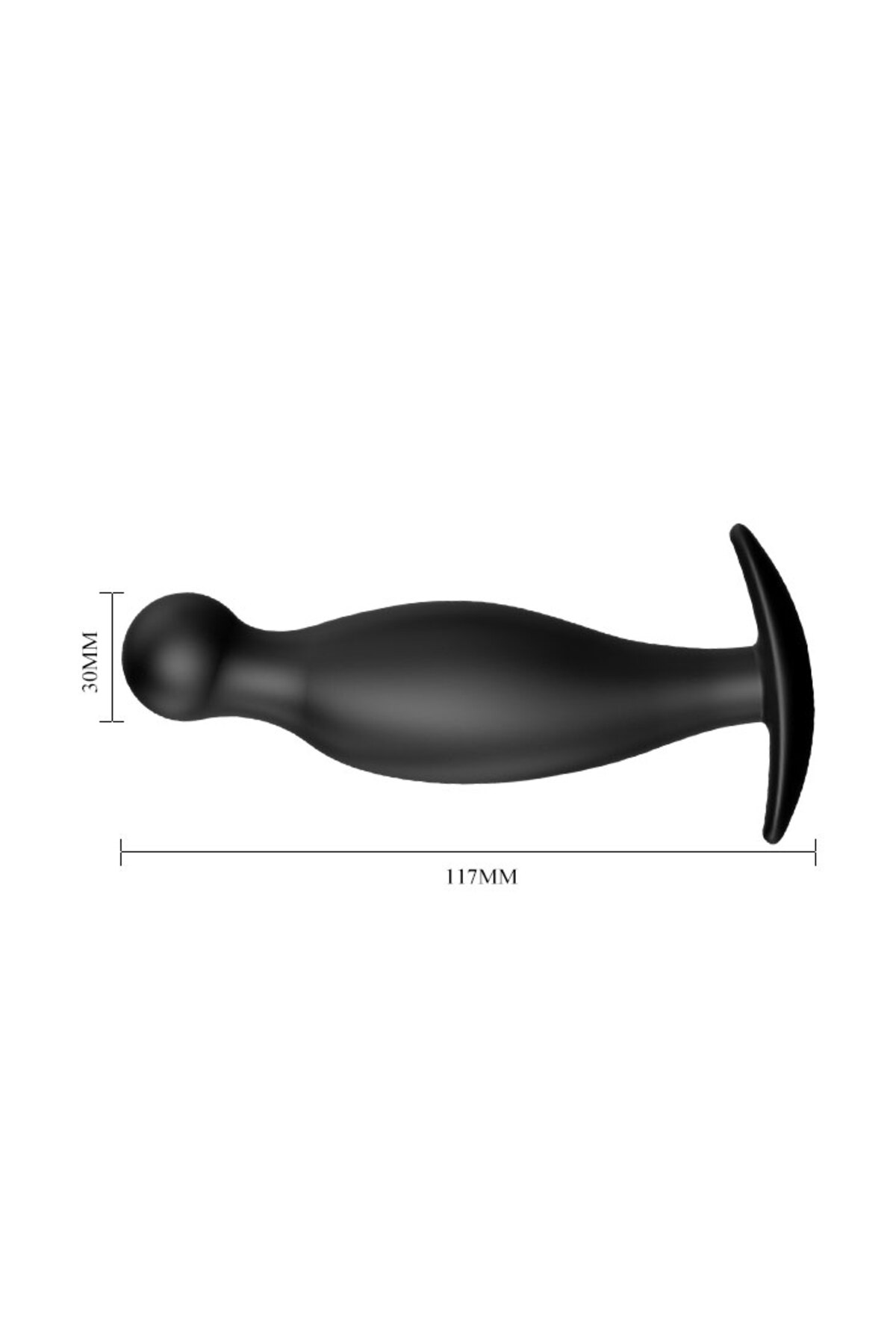 Pretty 12CM Anal Plug Anal Tıkaç Tıpa Stimülatör Anal Penis - Görsel 2