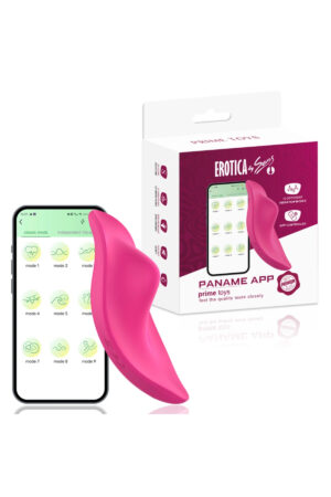 PRIME TOYS Paname App Şarjlı Telefon Kontrollü Klitoris Uyarıcı Çok Sessiz Giyilebilir Vibratör