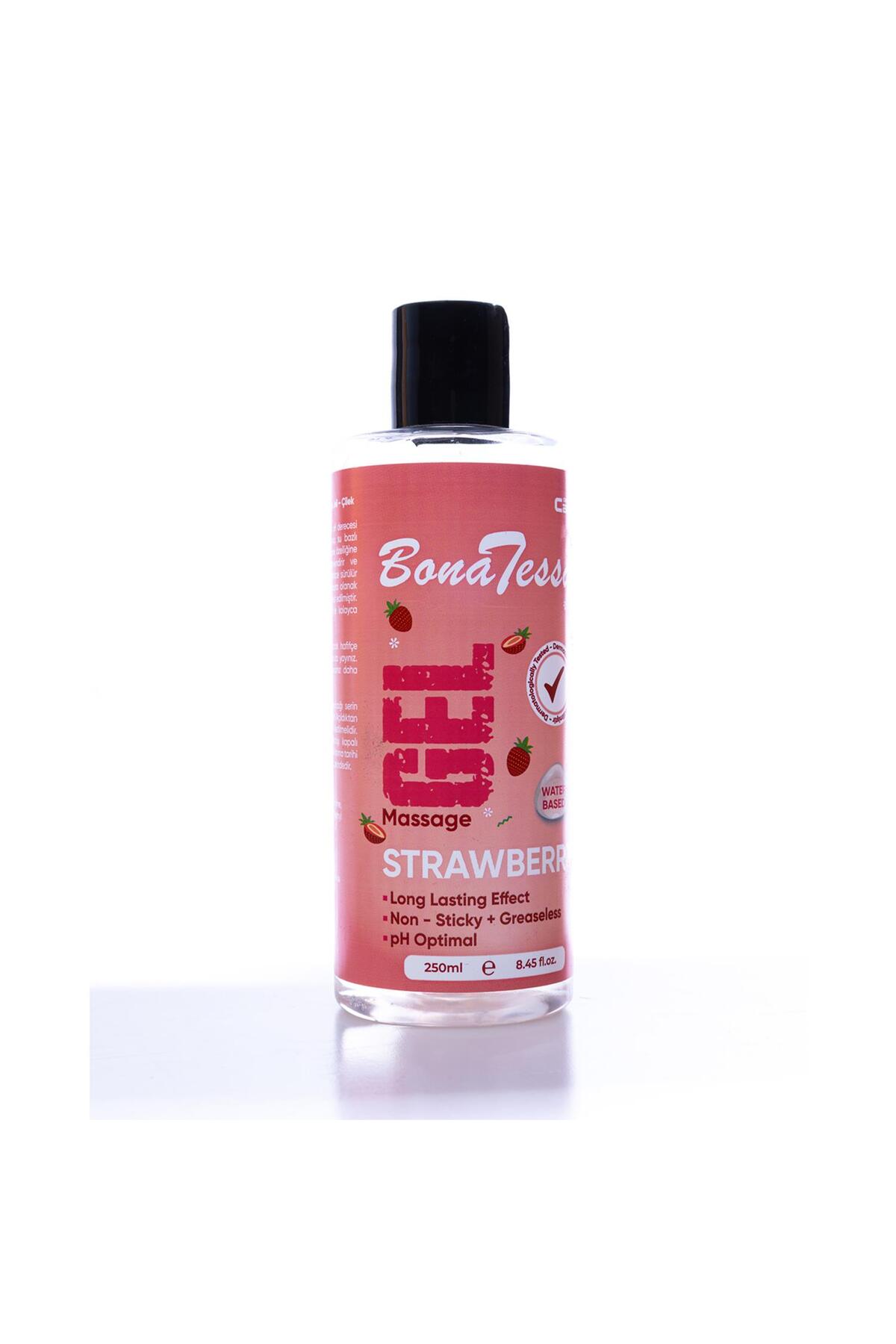 Bona Tessa Çilek Aromalı Masaj Jeli 250 ml