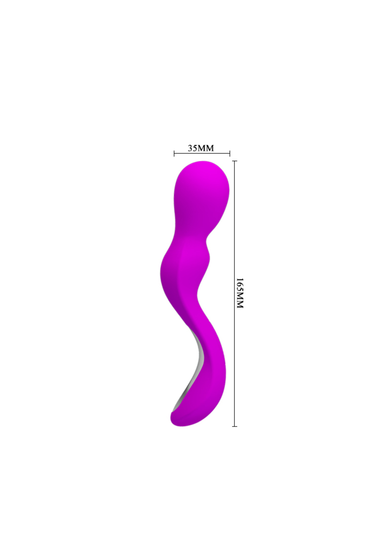 Tiger 17 CM 30 Titreşimli USB Şarjlı Teknolojik Vibratör Penis - Görsel 5