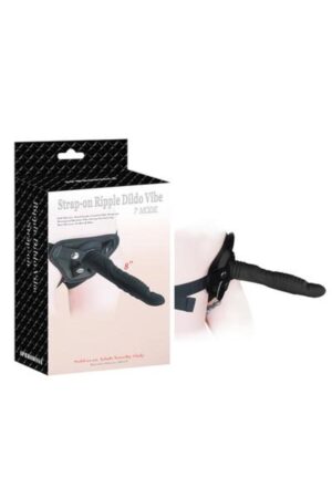 Strap-on Ripple Dildo Vibe