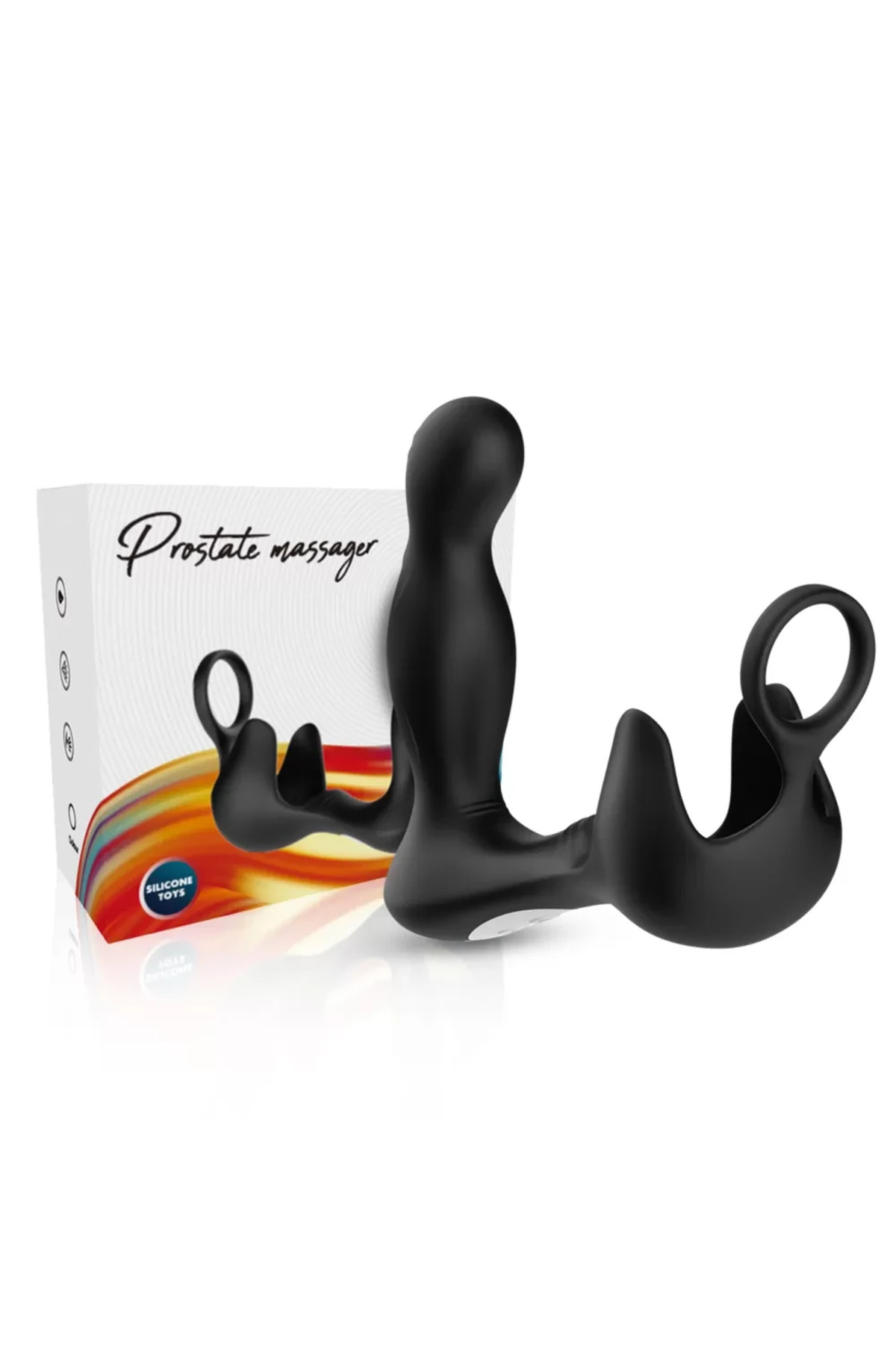 PRIME TOYS Gale Max 360° Rotasyonlu Perine ve Testis Uyarıcı Halkalı Masaj Vibratör - Görsel 2