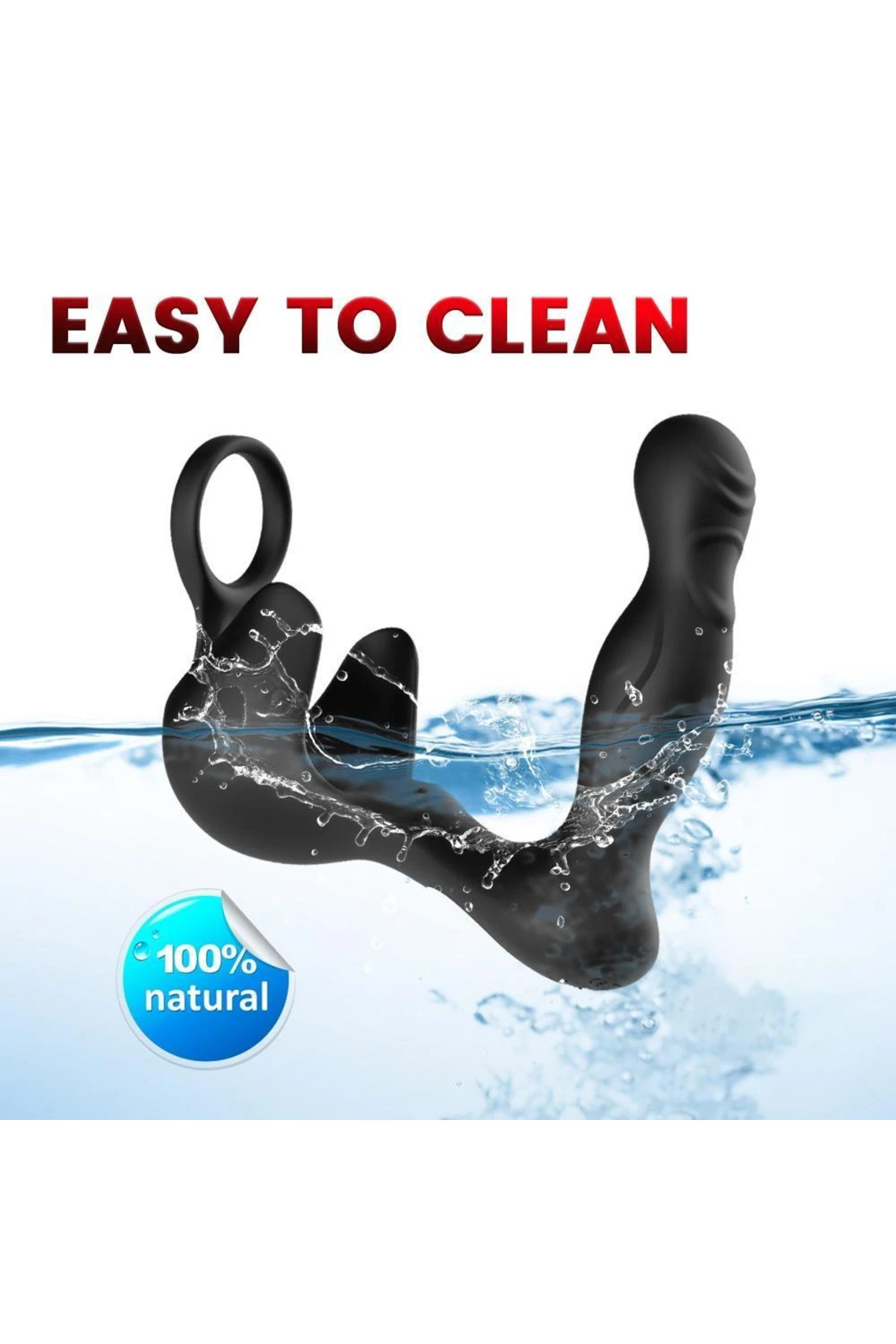 PRIME TOYS Gale Max 360° Rotasyonlu Perine ve Testis Uyarıcı Halkalı Masaj Vibratör - Görsel 6