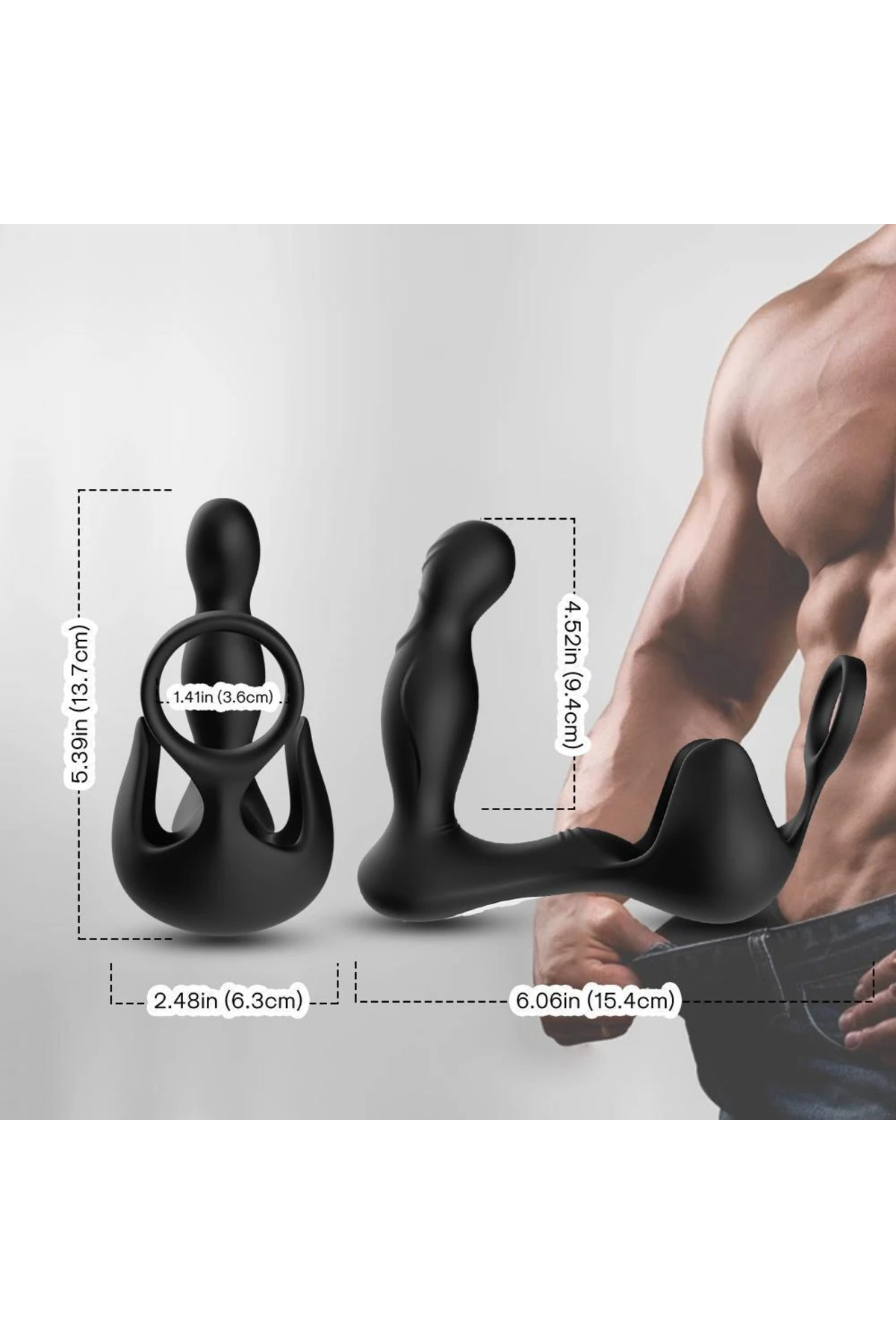 PRIME TOYS Gale Max 360° Rotasyonlu Perine ve Testis Uyarıcı Halkalı Masaj Vibratör - Görsel 8