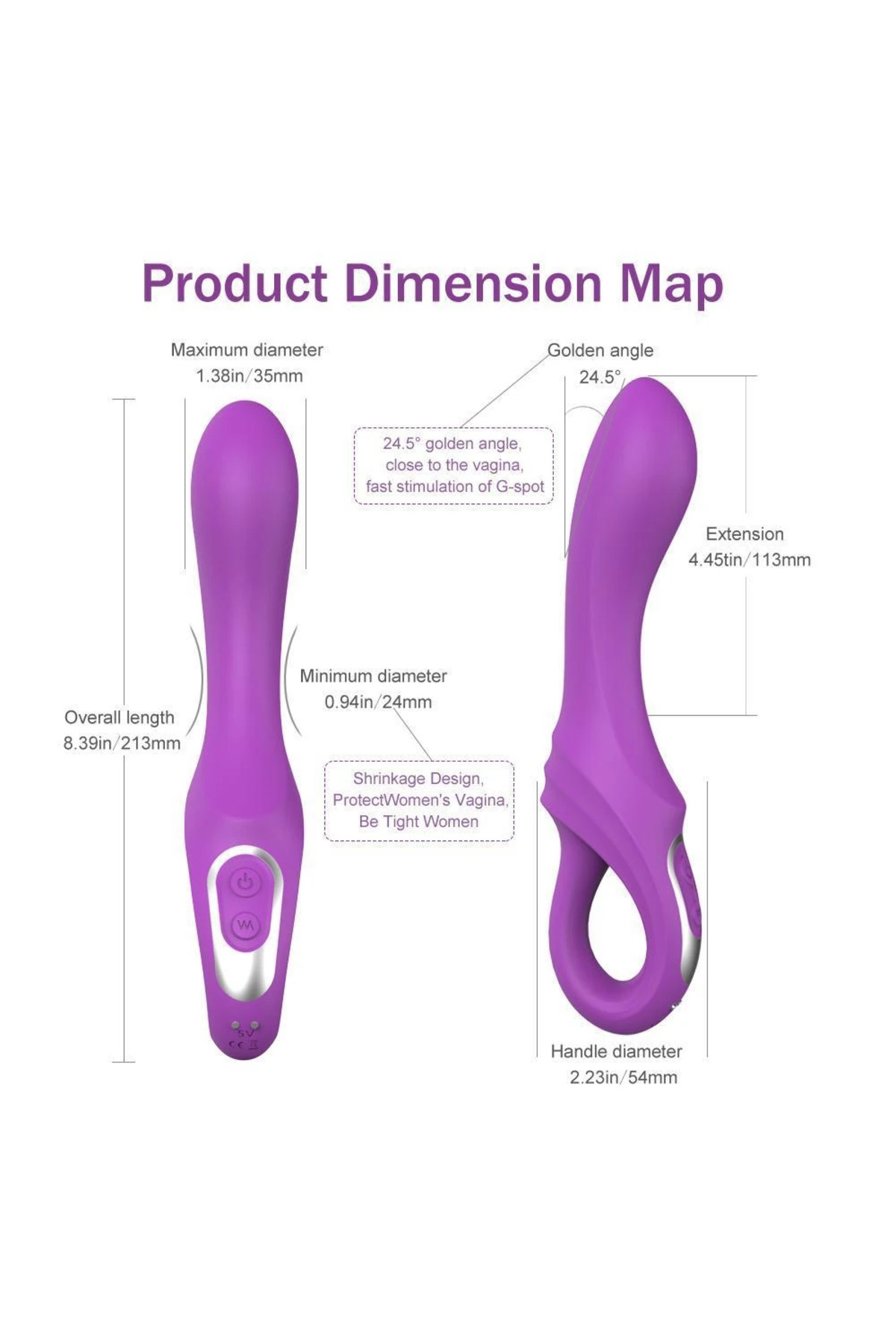 DAGGER Çift Katmanlı Bükülebilir Su Geçirmez G-Spot Uyarıcı Vibratör - Görsel 8