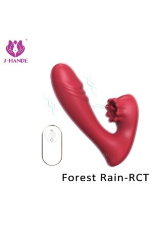 S-Hande Forest Rain-RCT Kırmızı Vibratör