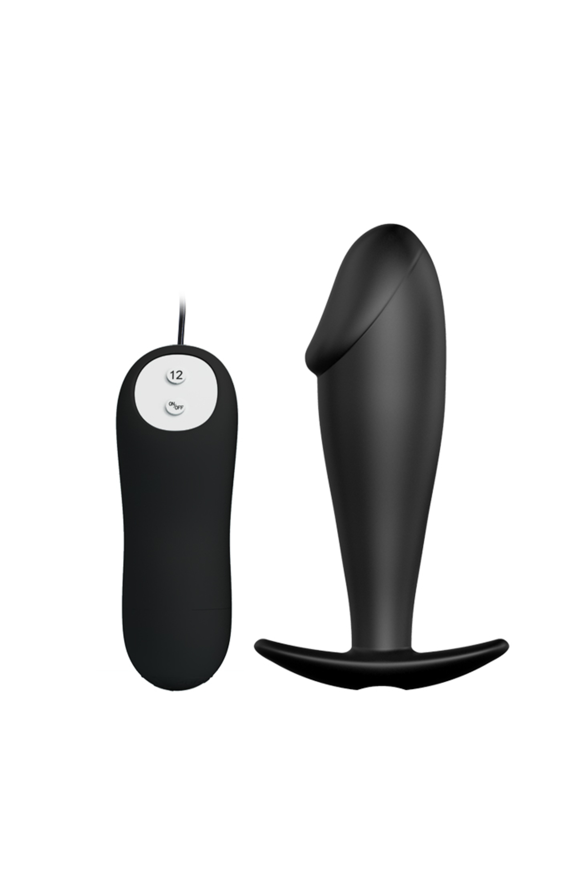 12 Titreşimli Kumandalı Vibratör Penis Anal Plug Stimülatör - Görsel 3