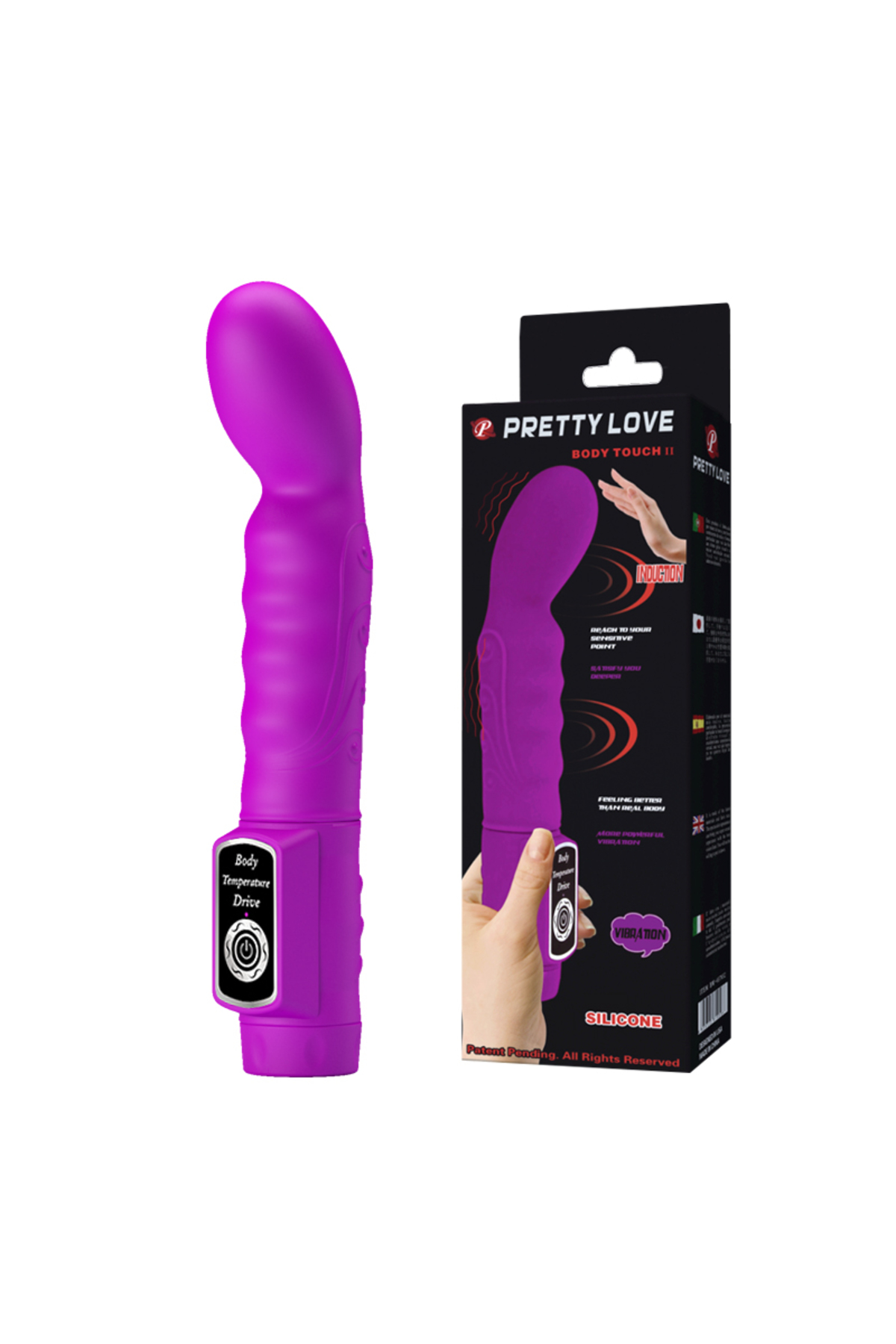 Touch 23CM Çift Titreşimli Teknolojik Vibratör G-Spot Mastürbatör