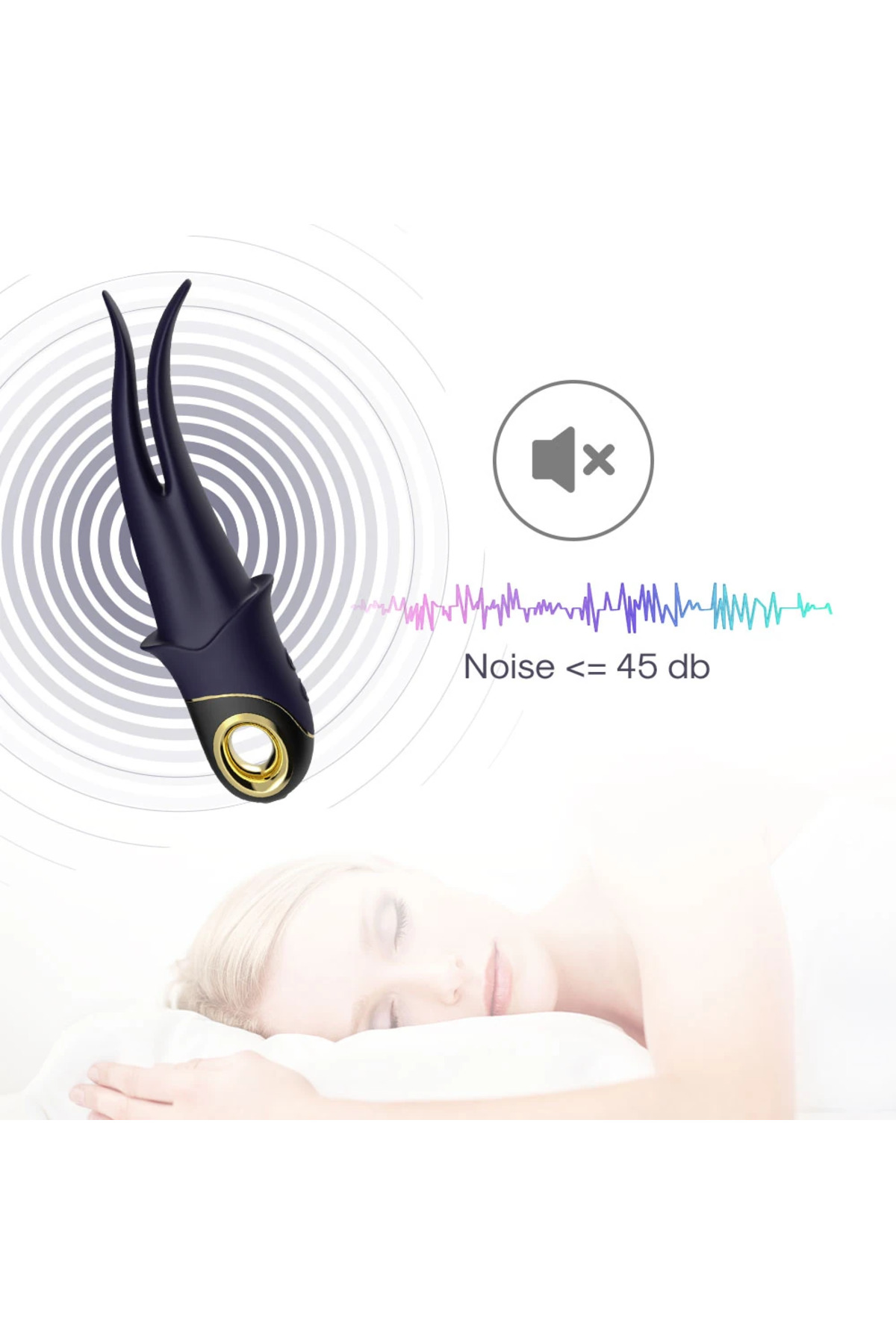 PRIME TOYS Shadow Şarjlı G Nokta ve Klitoris Uyarıcı Yeni Nesil Masaj Vibratör - Mor - Görsel 5