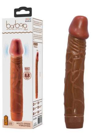 Güçlü Titreşimli 23 Cm Vibratör Realistik Dildo