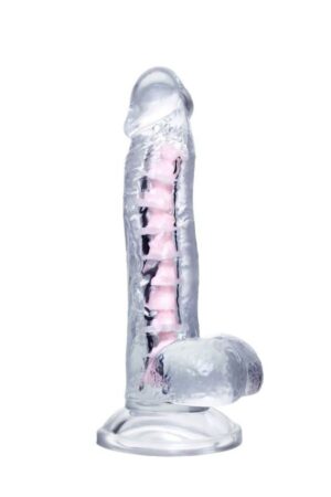 Paret Kıkırdaklı Jel Dildo 18 cm