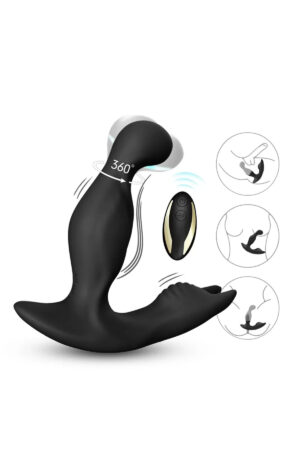 BAT KING Rotasyonlu ve Titreşimli Perine ve Masaj Vibratör
