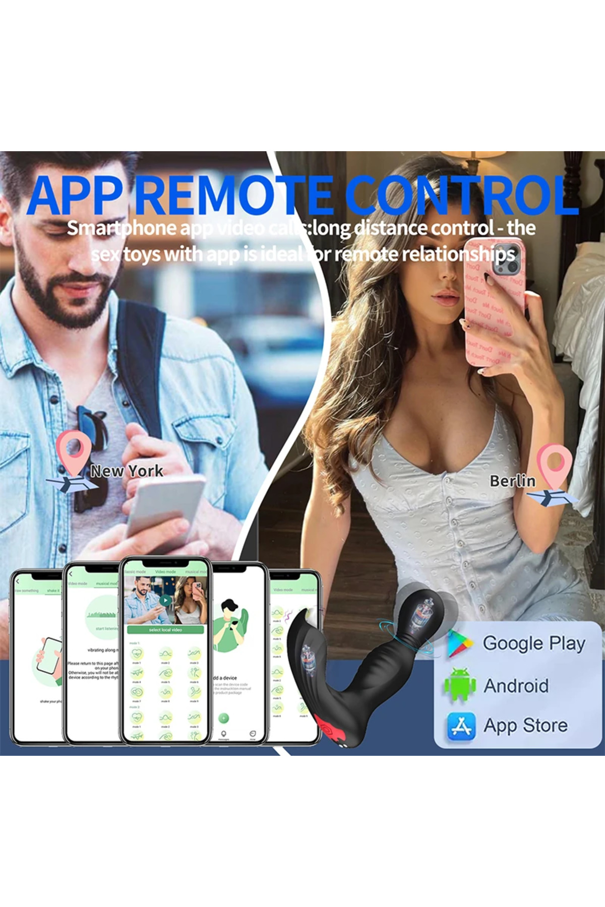Uzaktan Kumandalı Telefon Kontrollü Şarjlı İleri Geri Hareketli Klitoris Uyarıcı Külot İçi Vibratör - Görsel 2