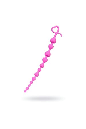 Long Sweety anal Zinciri silikon pembe 34 cm 2,7 cm