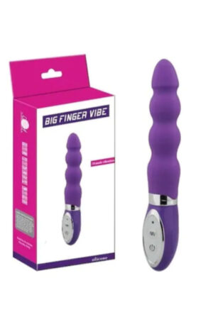 BIG FINGER VIBE 10 Farklı Titreşimli Lüks Teknolojik Vibratör