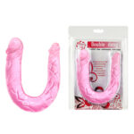 Double Dong 30cm Çift Taraflı Jel Yumuşak Vibratör Penis Dildo