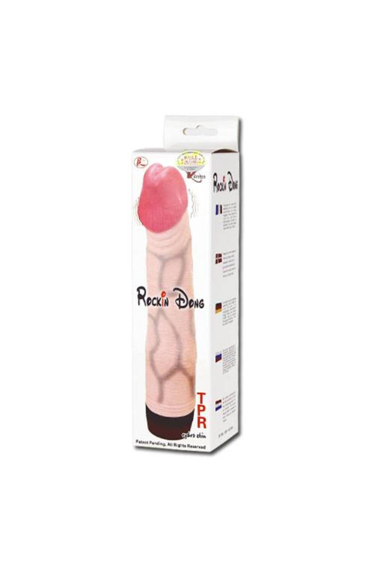 Bl Dong 21 Cm Titreşimli Realistik Vibratör Gerçekci Penis Dildo - Görsel 2