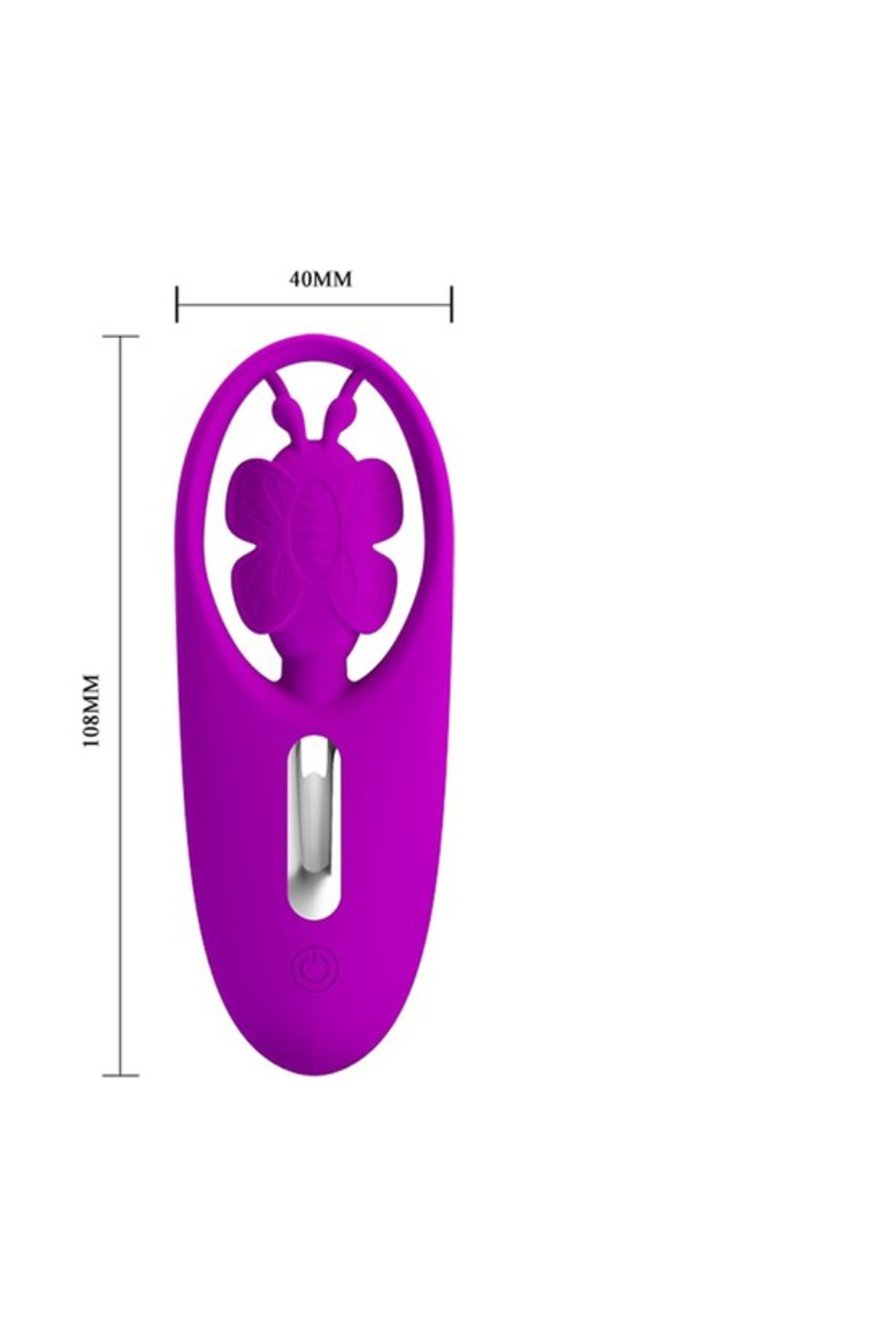 Giyilebilir Kelebek Vibratör Görünmez Külot Mastürbator 12 Titreşimli USB Şarjlı - Görsel 2