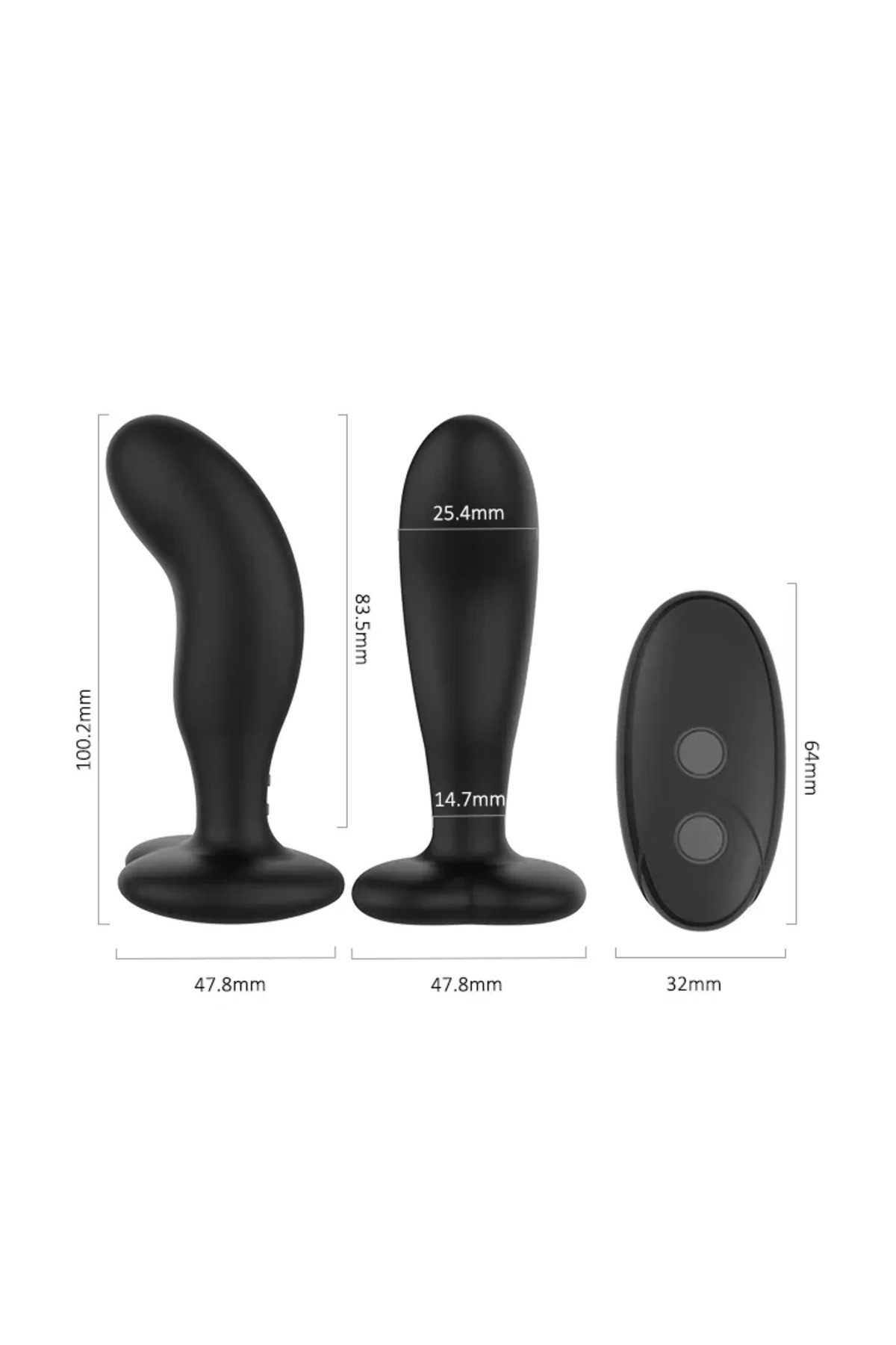 BUDDY Kablosuz Kumandalı G-Spot ve Masaj Anal Vibratör - Görsel 5