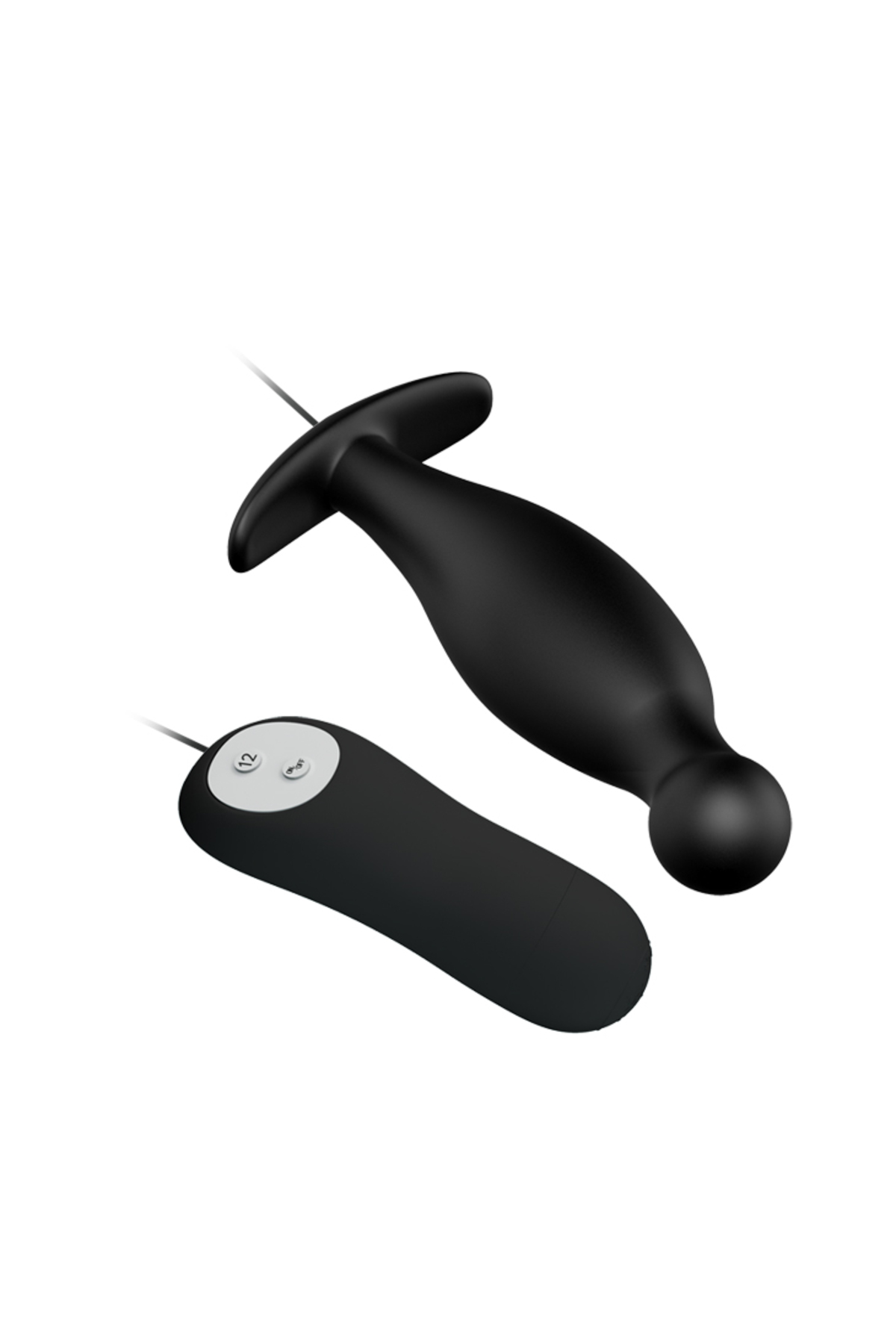12 Titreşimli Kumandalı Anal Vibratör Anal Plug Stimülatör - Görsel 4