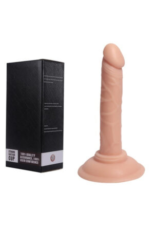 Tiger Vantuzlu 14 CM Süper Realistik Dildo Anal Plug Penis